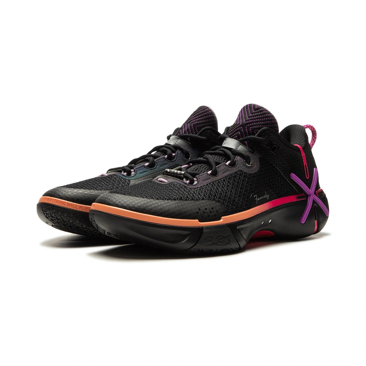 新品Wade Shadow 6「朝焼け」US6.5 24cm ブラック 黒 Wade Shadow 6「朝焼け」｜Way of Wadeバッシュ｜リーニン