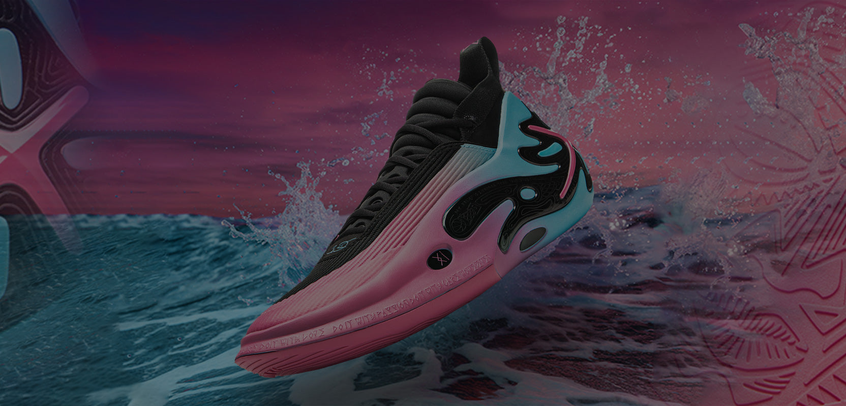 リーニン　WAY OF WADE 11　マイアミ Li-Ning Way of Wade 11 Miami Vice Black Men's - ABAU049-33 - US